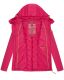 Navahoo Nimm mich mit Damen Fleece Hybrid Jacke Trekking Wanderjacke Pink-Gr.XS