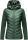 Navahoo Nimm mich mit Womens Fleece Hybrid Jacket Trekking Dunkelgrün-Gr.XL