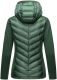 Navahoo Nimm mich mit Womens Fleece Hybrid Jacket Trekking Dunkelgrün-Gr.XL