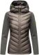 Navahoo Nimm mich mit Womens Fleece Hybrid Jacket Trekking Dunkelgrau-Gr.XL