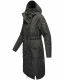 Navahoo Josinaa ladies spring jacket light coat with hood - Anthracite-Gr.XL