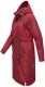 Navahoo Josinaa ladies spring jacket light coat with hood - Bordeaux-Gr.XL