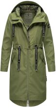 Navahoo Josinaa Damen Übergangs Mantel Olive-Gr.XL
