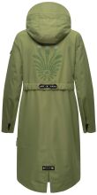 Navahoo Josinaa Damen Übergangs Mantel Olive-Gr.XL