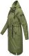 Navahoo Josinaa Damen Übergangs Mantel Olive-Gr.XL