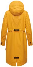 Navahoo Josinaa ladies spring jacket light coat with hood - Yellow-Gr.XL