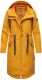 Navahoo Josinaa ladies spring jacket light coat with hood - Yellow-Gr.XL