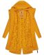 Navahoo Josinaa ladies spring jacket light coat with hood - Yellow-Gr.XL