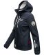 Marikoo Kleinezicke Damen Softshell Jacke Blau-Gr.XL