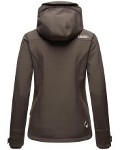 Marikoo Kleine Zicke Damen Softshell Frühling Übergangs Jacke Anthrazit-Gr.XS