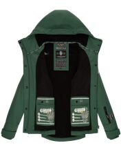 Marikoo Kleinezicke Damen Softshell Jacke Dus.Grün-Gr.XS