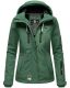 Marikoo Kleinezicke Damen Softshell Jacke Dus.Grün-Gr.XS