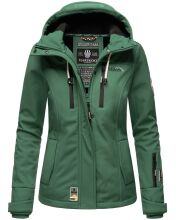 Marikoo Kleinezicke Damen Softshell Jacke Dus.Grün-Gr.XL