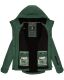 Marikoo Kleinezicke Damen Softshell Jacke Dus.Grün-Gr.XL