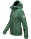 Marikoo Kleinezicke Damen Softshell Jacke Dus.Grün-Gr.XXL