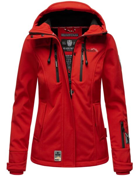 Marikoo Kleine Zicke ladies softsBright spring Jacket - Red-Gr.XS