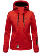 Marikoo Kleinezicke Damen Softshell Jacke Rot-Gr.XL