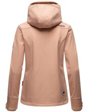 Marikoo Kleinezicke Damen Softshell Jacke Rosa-Gr.XL