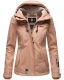 Marikoo Kleinezicke Damen Softshell Jacke Rosa-Gr.XL