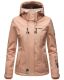 Marikoo Kleinezicke Damen Softshell Jacke Rosa-Gr.XL