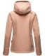 Marikoo Kleinezicke Damen Softshell Jacke Rosa-Gr.XL