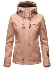 Marikoo Kleinezicke Damen Softshell Jacke Rosa-Gr.XXL