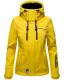 Marikoo Kleinezicke Damen Softshell Jacke Gelb-Gr.XS