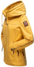 Navahoo Wekoo Damen Übergangsjacke mit Kapuze Senfgelb Größe XXL - Gr. 44
