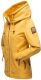 Navahoo Wekoo Damen Übergangsjacke mit Kapuze Senfgelb Muster Größe S - Gr. 36
