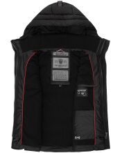 Marikoo Taisaa Damen Stepp Weste Übergangsjacke - Schwarz-Gr.XXL