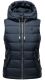 Marikoo Taisaa Damen Stepp Weste Übergangsjacke - Navy-Gr.XS