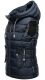 Marikoo Taisaa ladies quilted vest spring jacket - Navy-Gr.XXL