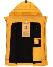 Marikoo Taisaa ladies quilted vest spring jacket - Yellow-Gr.XXL