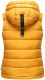 Marikoo Taisaa ladies quilted vest spring jacket - Yellow-Gr.XXL