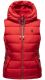 Marikoo Taisaa Damen Stepp Weste Übergangsjacke - Rot-Gr.XS