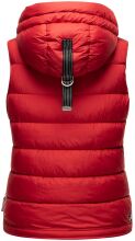 Marikoo Taisaa Damen Stepp Weste Übergangsjacke - Rot-Gr.XXL