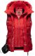 Marikoo Taisaa Damen Stepp Weste Übergangsjacke - Rot-Gr.XXL