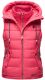 Marikoo Taisaa Damen Stepp Weste Übergangsjacke - Pink-Gr.XXL