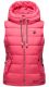 Marikoo Taisaa Damen Stepp Weste Übergangsjacke - Pink-Gr.XXL