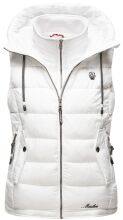Marikoo Taisaa ladies quilted vest spring jacket - White-Gr.XS