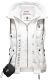 Marikoo Taisaa ladies quilted vest spring jacket - White-Gr.XS