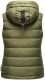 Marikoo Taisaa Damen Stepp Weste Übergangsjacke - Olive-Gr.XXL