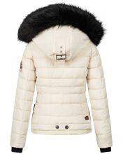 Navahoo Chloe Damen Winterjacke gefüttert Beige Größe XXL - Gr. 44