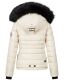 Navahoo Chloe Damen Winterjacke gefüttert Beige Größe XXL - Gr. 44