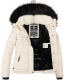 Navahoo Chloe Damen Winterjacke gefüttert Beige Größe XXL - Gr. 44