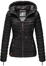 Marikoo Aniyaa ladies hooded quilted jacket Schwarz-Gr.XS