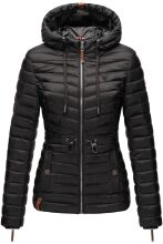 Marikoo Aniyaa ladies hooded quilted jacket Schwarz-Gr.XS