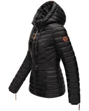 Marikoo Aniyaa ladies hooded quilted jacket Schwarz-Gr.XS