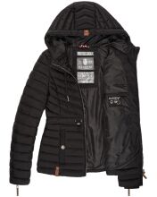 Marikoo Aniyaa ladies hooded quilted jacket Schwarz-Gr.XS