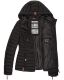 Marikoo Aniyaa ladies hooded quilted jacket Schwarz-Gr.XS